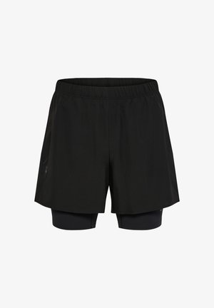 Hummel, HUMMEL HMLHIIT INTENSITY 2 IN 1 SHORTS - Kurze Sporthose - black