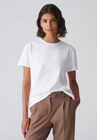 KURZARM SONZI - T-shirt basique - white