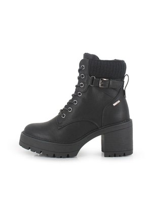Botines con plataforma - black