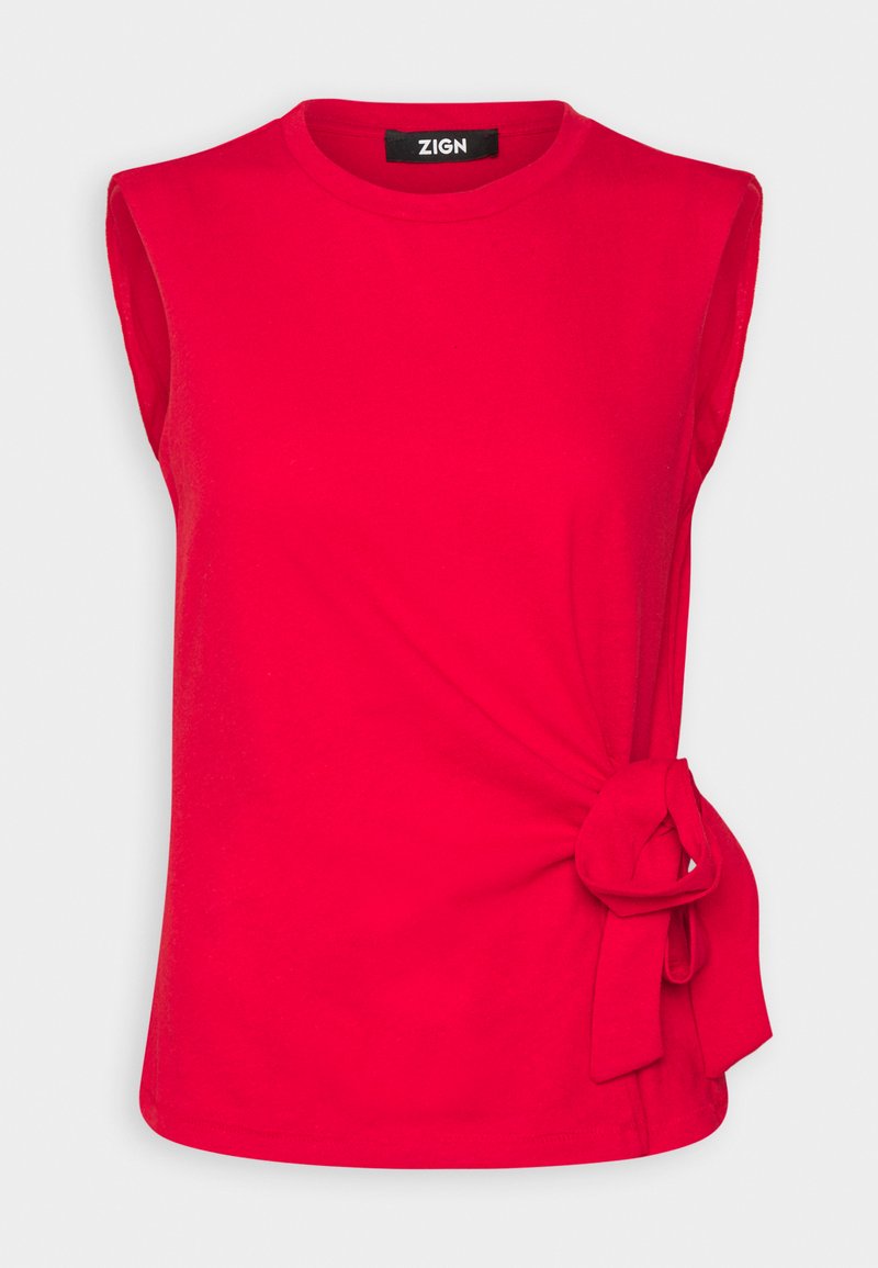 Zign T-shirt print rood