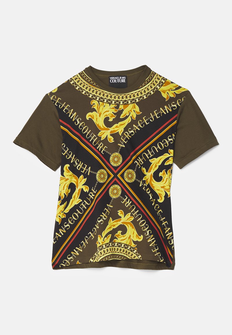 Versace Jeans Couture T-shirt print kaki