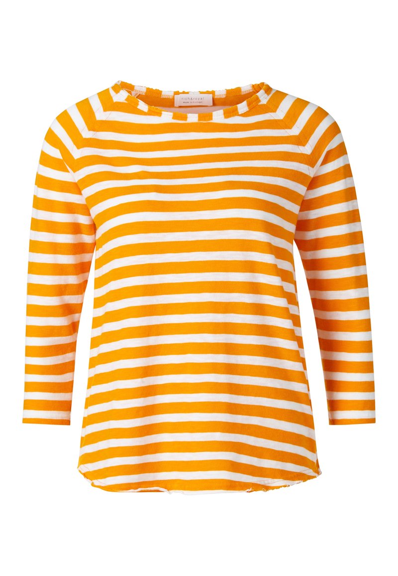 Rich & Royal Longsleeve oranje Rich & Royal Longsleeve oranje