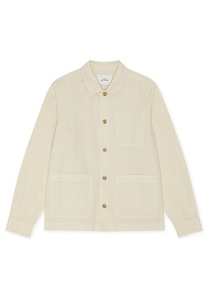 Les Deux, HERRINGBONE OVERSHIRT - Veste légère - ivory