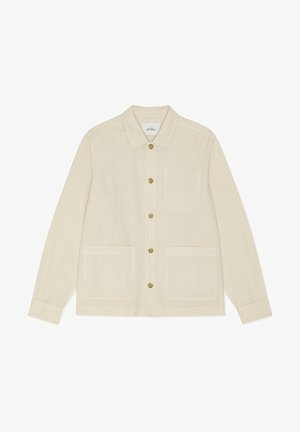 Les Deux, HERRINGBONE OVERSHIRT - Veste légère - ivory