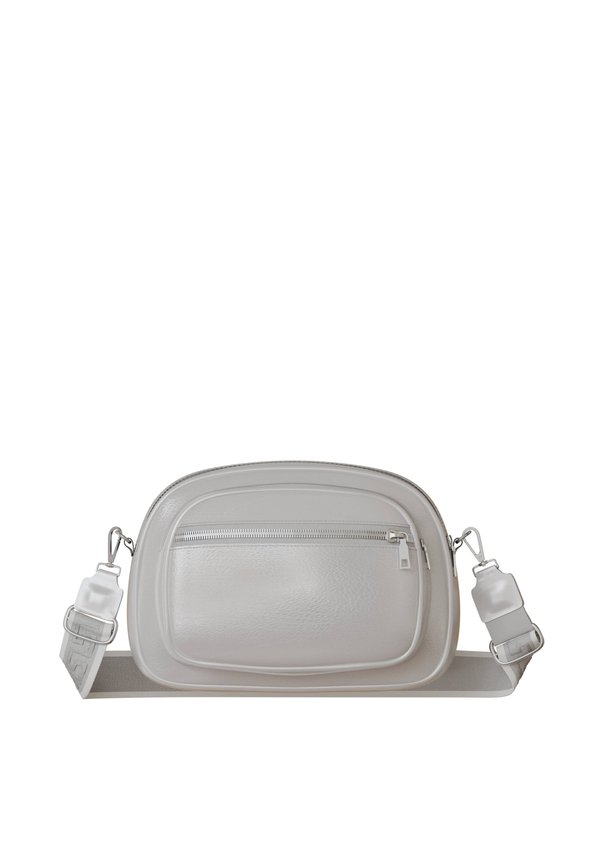 KOMPAKT PRAKTISCH - Umhängetasche - silver