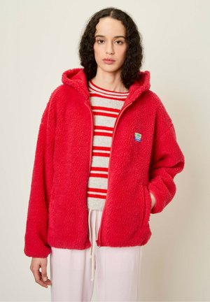 HOKTOWN - Fleece jacket - fraise