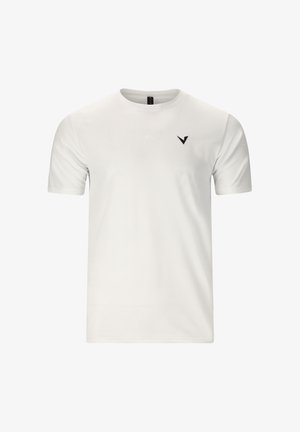 VIRTUS, VIRTUS T-SHIRT ROGER V3 - Sport T-shirt - white