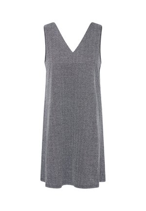 ICHI, IHKATE JACQUARD DR - Vestito casual - black white herringbone