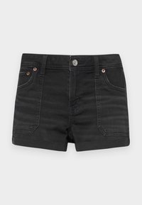 EASY SHORTIE - Farmer rövidnadrágok - black