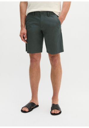 Marc O'Polo, MODEL RESO SHORTS, REGULAR FIT, WELT PKTS, LO 52,6CM; INSEAM 25CM - Shorts - mangrove