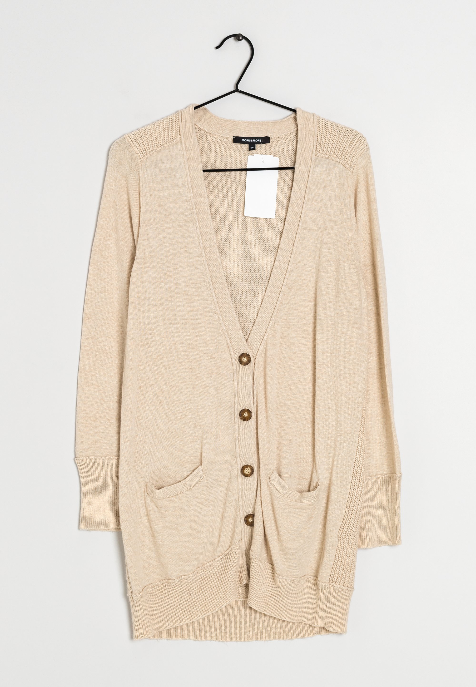 More More Cardigan beige (Pre-owned) Zalando