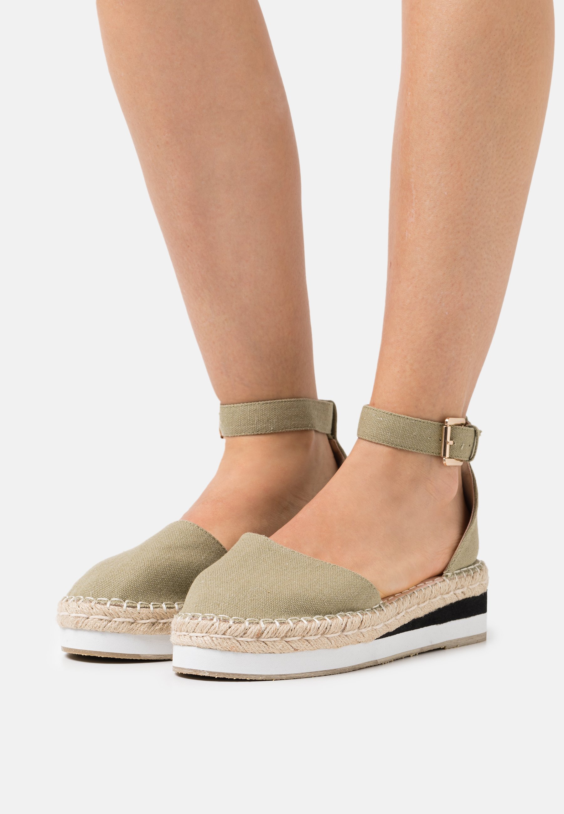 RAID Wide Fit WIDE FIT JOLIE - Alpargatas - khaki/caqui - Zalando.es