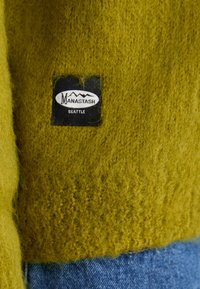 Manastash ABERDEEN KURTIGAN - Chaqueta de punto - pistachio