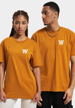 T-shirts med print - brown