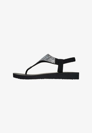 Skechers MEDITATION - GLAMOROUS MUSE - Teensandalen - black