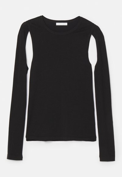 Helmut Lang CUT OUT CREW - Pullover - schwarz