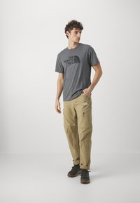 The North Face EASY TEE - Camiseta estampada - medium grey heather