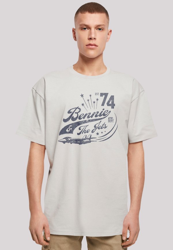 ELTON JOHN BENNIE AND THE JETS - T-Shirt print - lightasphalt