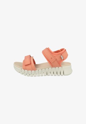 ECCO, SCHUHE GRUUV SOL - Plateausandalette - burnt coral