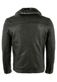 bugatti Lederjacke - schwarz