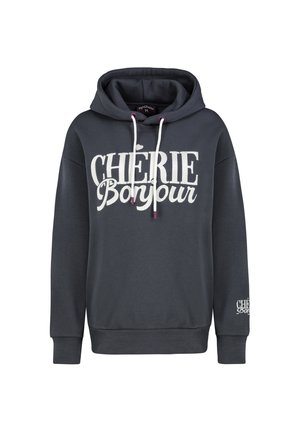 BESTICKTER  - Kapuzenpullover - dark-blue