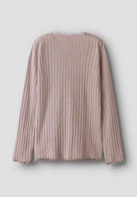 Name it MIT LANGEN ÄRMELN REGULAR FIT - Stickad tröja - shadow gray