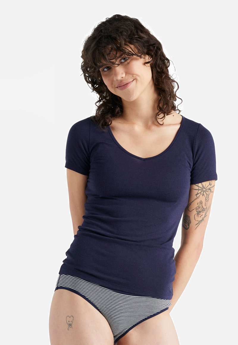 icebreaker SIREN SWEETHEART - Caraco - DARK BLUE