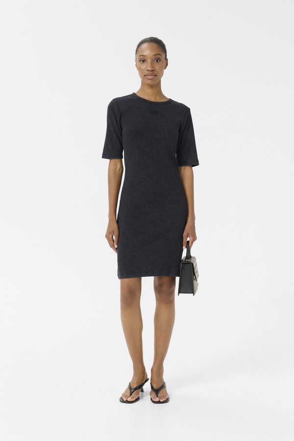 DREW WASHED LOGO DRESS - Jersey dress3