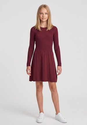 Blue Seven, BLUE SEVEN KEID - Abito in maglia - - aubergine