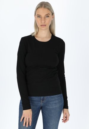 CAROLINA - Long sleeved top - black