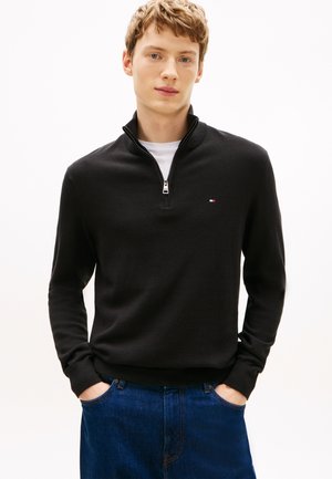 Tommy Hilfiger, PIMA - Striktrøje - schwarz