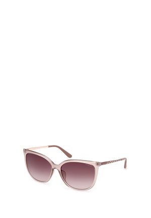 Lunettes de soleil - shiny beige   gradient brown