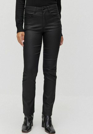THYRA COATED - Bukser - black