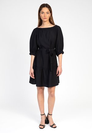 AN'GE BARDOT NECKLINE MARYSE - Robe de jour - noir