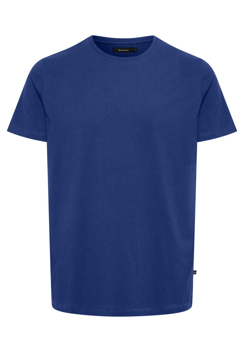 Matinique T-shirt basic blauw