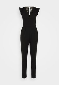 FRILL SLEEVE - Overal - black