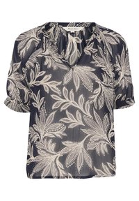 POPSY - Palaidinė - dark navy delicate leaf