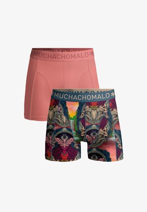 MUCHACHOMALO 2-PACK SOLID - Boxer alsónadrág - print pink