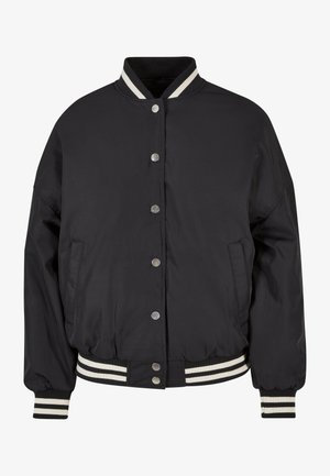 Urban Classics Bomber stiliaus striukė - black