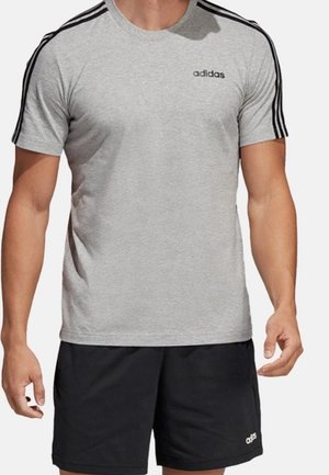 T-shirt med print - grey
