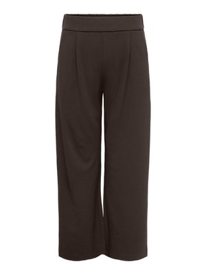 ONLY Carmakoma, HOSE CARSTILLA NORMAL GESCHNITTEN HOSE - Broek - black coffee