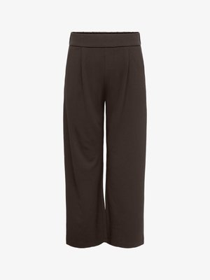 ONLY Carmakoma, HOSE CARSTILLA NORMAL GESCHNITTEN HOSE - Nohavice - black coffee