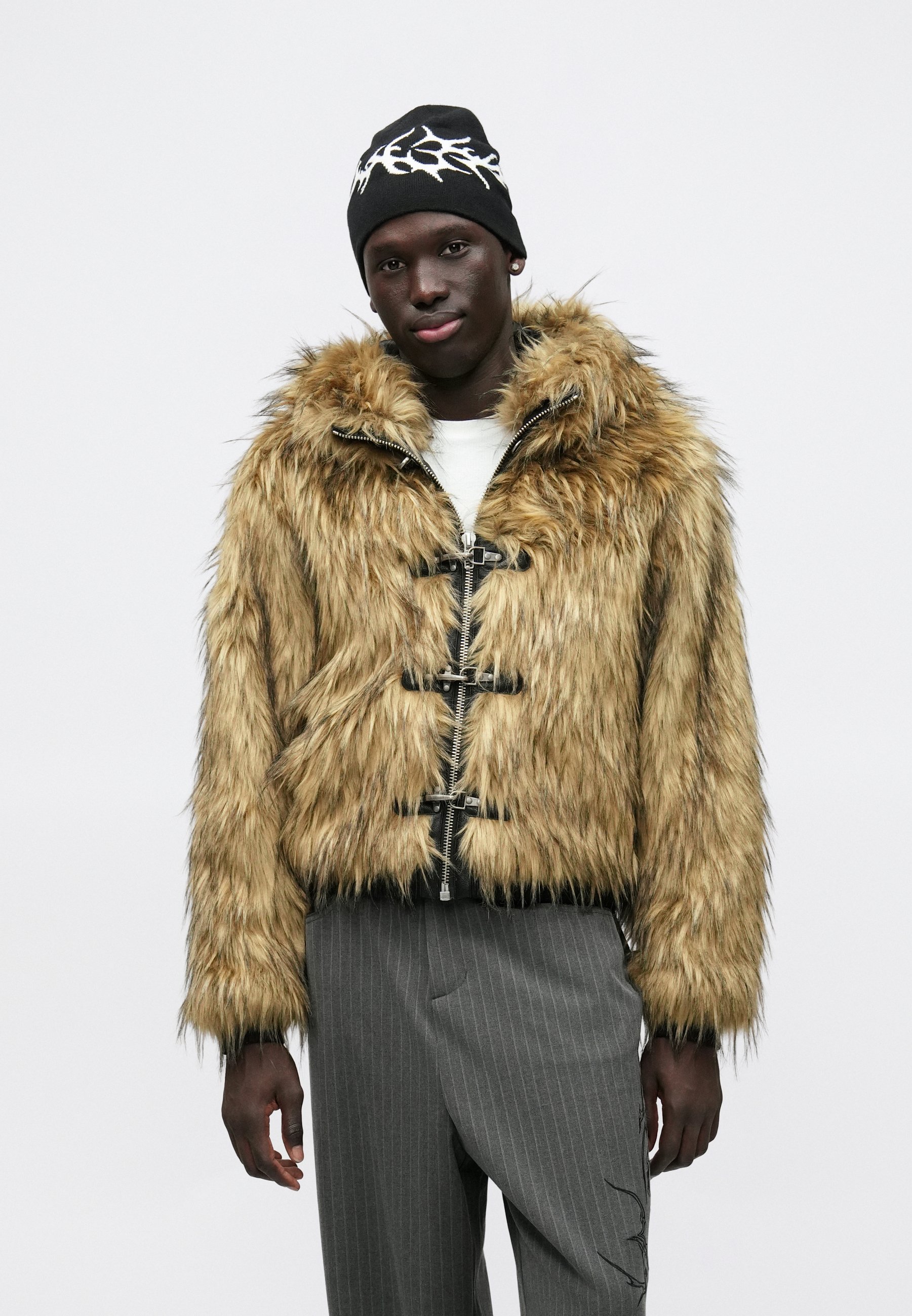 Jaded London MENDOZA UNISEX - Winter jacket - sand/multi-coloured