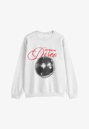 Next, REGULAR FIT - DISCO SWEATSHIRT - Sweatshirt - grey marl