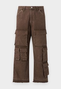 JPSTOWEN MORRIS MULTI POCKET - Cargobukse - black sand