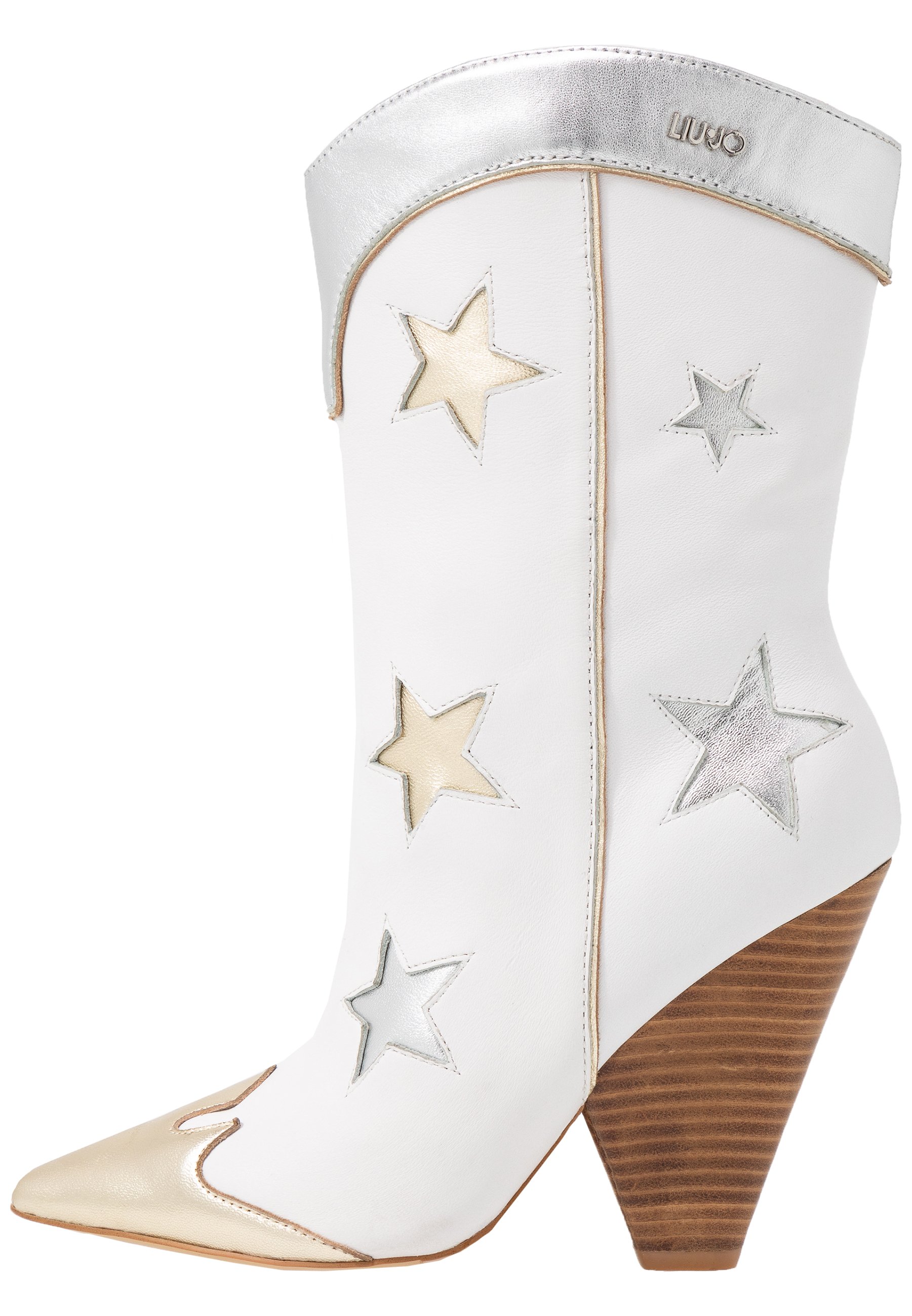 Liu Jo Jeans GUENDA - Laarzen met hoge hak - white/wit - Zalando.nl
