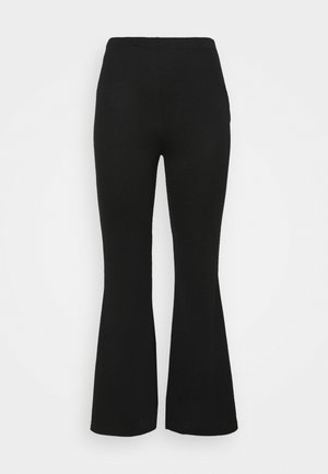 KICK FLARE - Kalhoty - black
