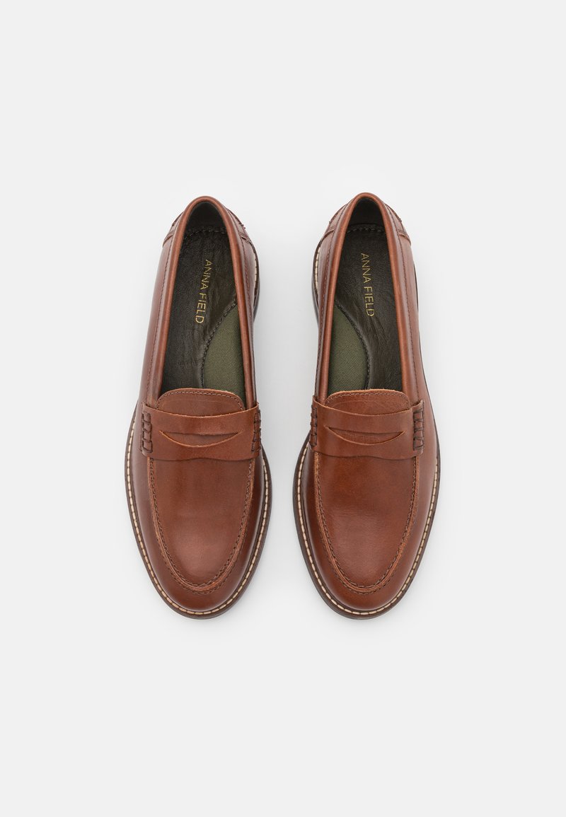 Anna Field LEATHER Slip-ons brown