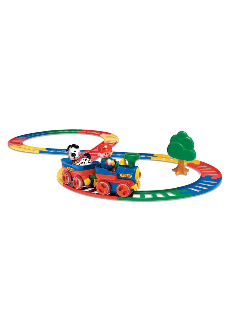 Set De Vías Alternas Para Tren Tolo First Friends – 10 Piezas Con Señales Y Cambios De Dirección