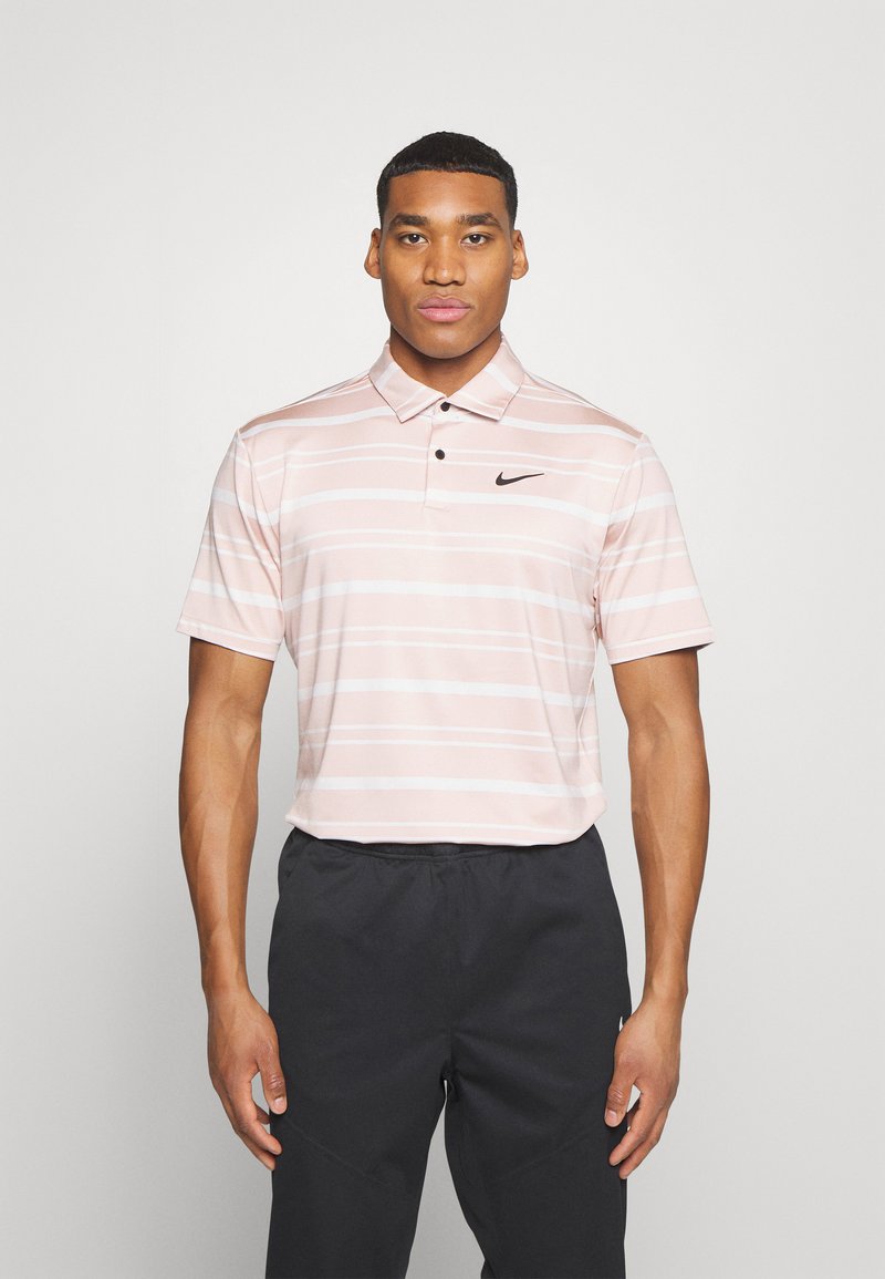 Nike Golf M DRY FIT TOUR STRIPE Poloshirts pink oxford/barely rose